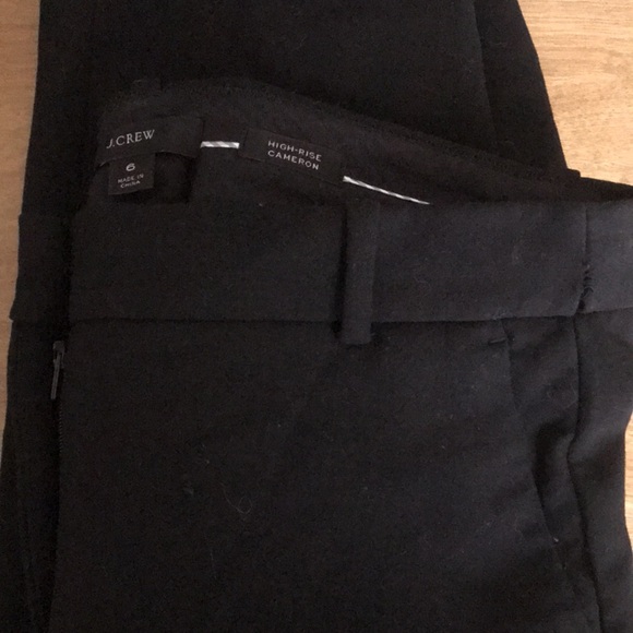 J.Crew High Rise Cameron Full Length Pants 6 - Picture 3 of 4